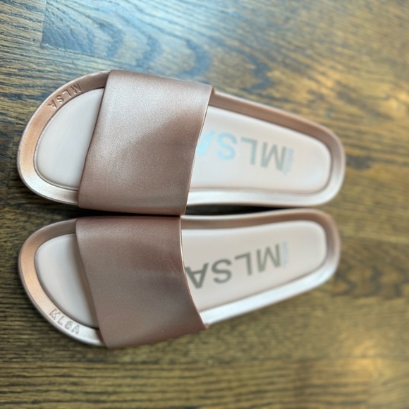 Melissa MlSA Beach slide sandal rose gold - Picture 4 of 5